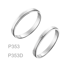 結婚指輪・トゥルーラブP353